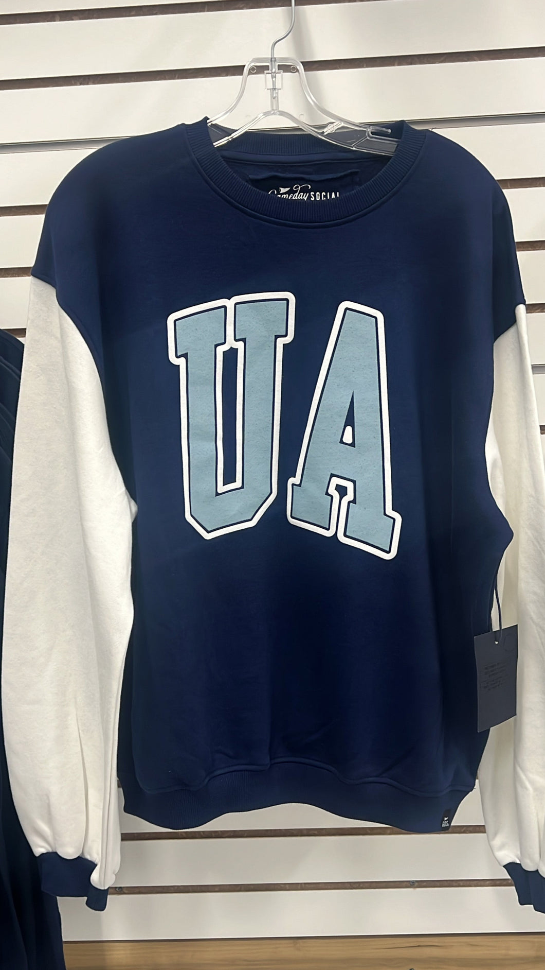 UA Puff Print Colorblock Crew x Gameday Social