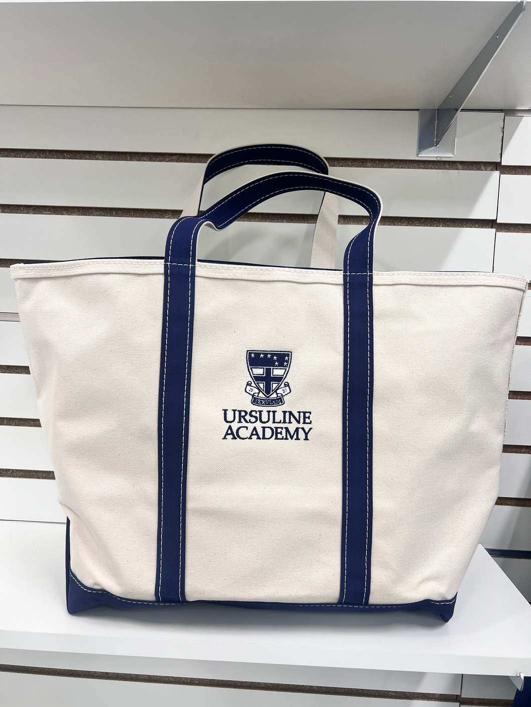 Ursuline x L. L. Bean Boat and Tote  - Canvas Tote Bag