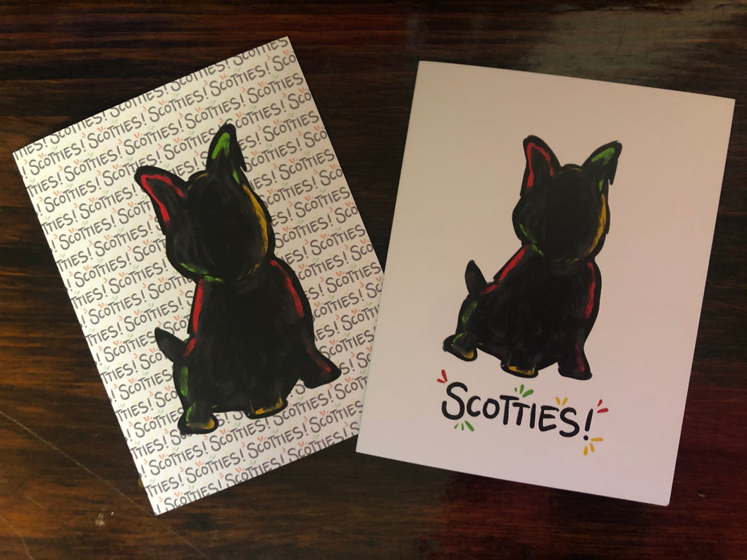 Scotties 8 Pack of Notecards